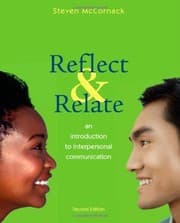 Tapa de Reflect & Relate an Introduction to Interpersonal Communication 2nd edition by Steven McCornack (2010-05-03)