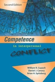 Tapa de Competence in Interpersonal Conflict
