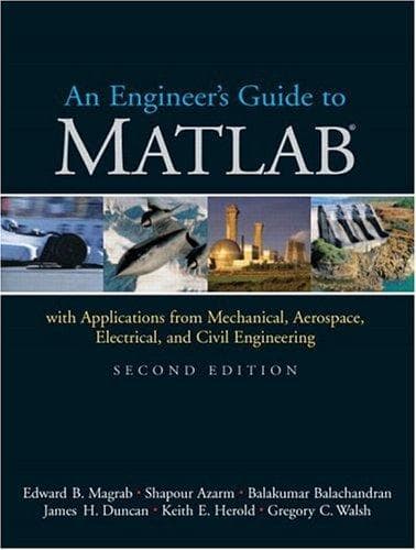 Tapa de Engineer's Guide to MATLAB, An (2nd Edition)