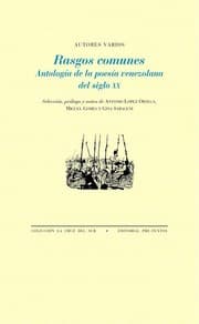 Tapa de Rasgos comunes : antología de la poesía venezolana del siglo XX - 1. edición