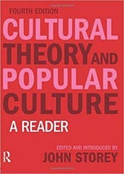Tapa de Cultural theory and popular culture : a reader - 4. edición