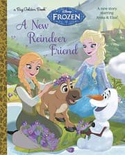 Tapa de A New Reindeer Friend (Disney Frozen) (Big Golden Book)