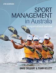 Tapa de Sport Management in Australia 5th Ed.: An Organisational Overview