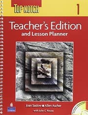 Tapa de Top Notch 1 with Super CD-ROM Teacher's Edition and Lesson Planner