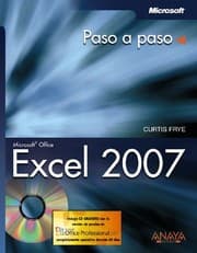 Tapa de Excel 2007 Paso a Paso/ Microsoft Office Excel 2007 Step by Step (Spanish Edition)