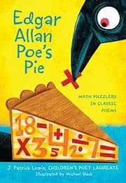 Tapa de Edgar Allan Poe's Pie: Math Puzzlers in Classic Poems