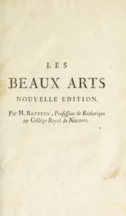 Tapa de Les beaux arts reduits a un même principe