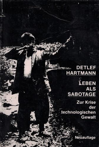 Tapa de Die Alternative: Leben als Sabotage