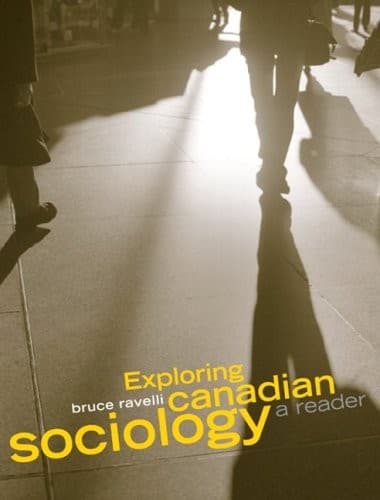 Tapa de Exploring Canadian Sociology: A Reader
