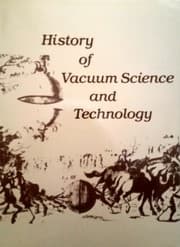 Tapa de History of vacuum science and technology