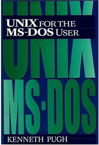Tapa de UNIX for the MS-DOS user