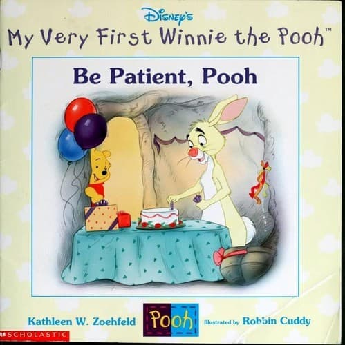 Tapa de Be Patient, Pooh