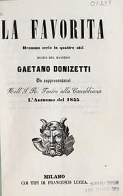 Tapa de La favorita