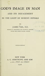 Tapa de God's image in man and its defacement in the light of modern denials