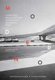 Tapa de Catálogo arquitectura movimiento moderno Perú