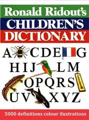 Tapa de Ronald Ridout's Children's Dictionary
