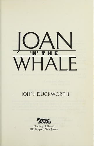 Tapa de Joan 'n' the whale