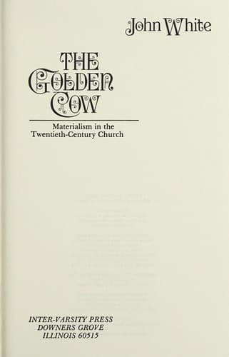 Tapa de The golden cow
