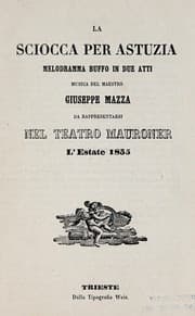 Tapa de La sciocca per astuzia