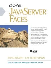Tapa de Core JavaServer faces