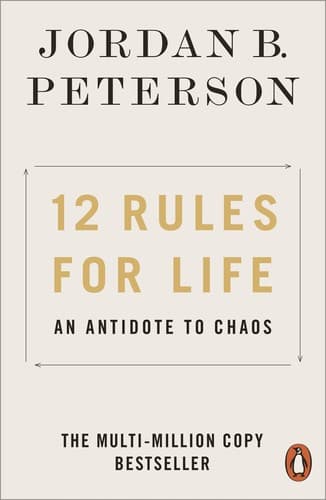Tapa de 12 Rules For Life [Paperback]