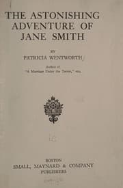 Tapa de The Astonishing Adventure of Jane Smith