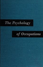 Tapa de The psychology of occupations