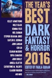 Tapa de The Year's Best Dark Fantasy & Horror 2016 Edition