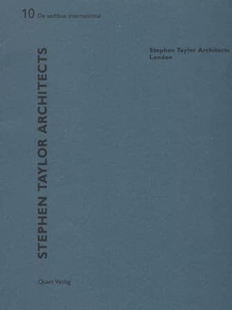 Tapa de Stephen Taylor Architects, London