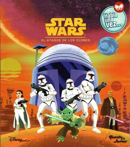 Tapa de Star Wars: El Ataque de los Clones