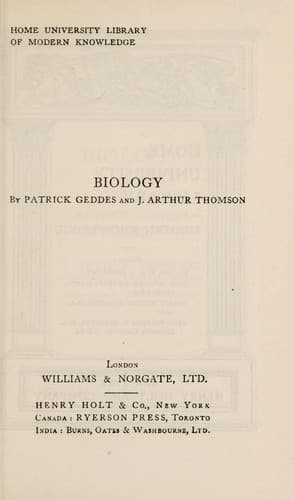 Tapa de Biology