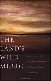 Tapa de The land's wild music