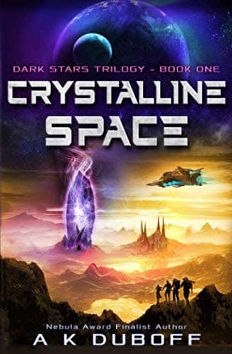 Tapa de Crystalline Space (Dark Stars)
