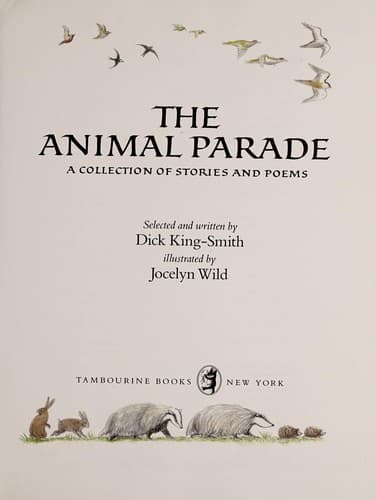 Tapa de The animal parade