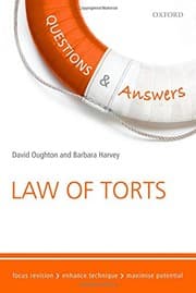 Tapa de Q&A Revision Guide Law of Torts 2015 and 2016