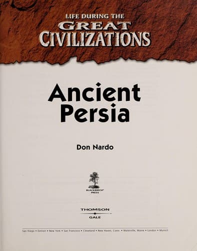 Tapa de Ancient Persia