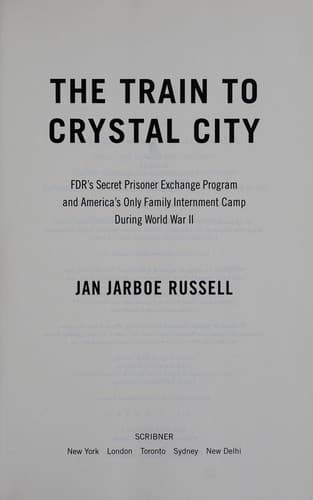 Tapa de The train to Crystal City