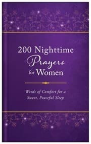 Tapa de 200 Nighttime Prayers for Women: Words of Comfort for a Sweet, Peaceful Sleep