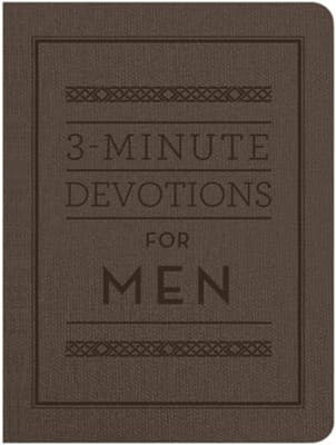Tapa de 3-Minute Devotions for Men