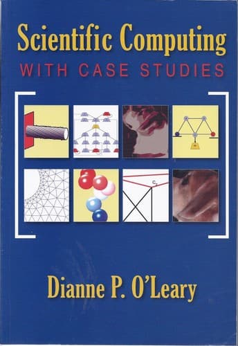 Tapa de Scientific Computing with Case Studies