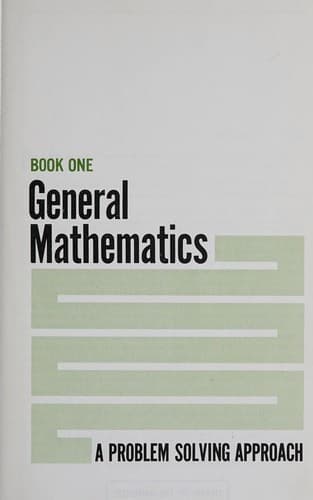 Tapa de General mathematics