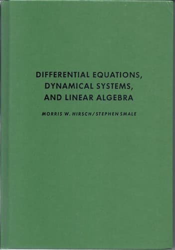 Tapa de Differential Equations, Dynamical Systems, and Linear Algebra