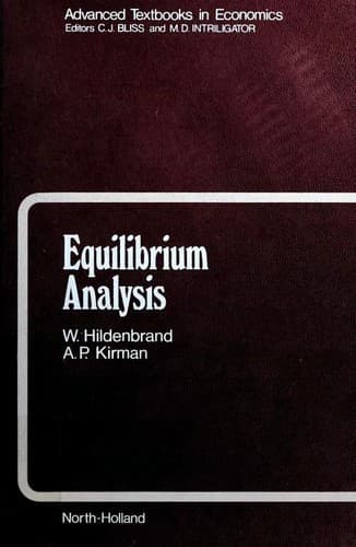 Tapa de Equilibrium Analysis