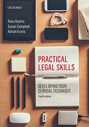Tapa de Practical Legal Skills: Developing your Clinical Technique