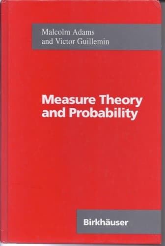 Tapa de Measure Theory and Probability