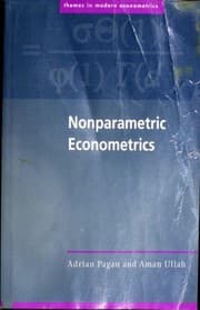 Tapa de Nonparametric Econometrics
