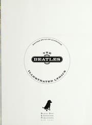 Tapa de The Beatles illustrated lyrics