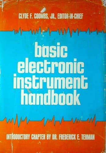 Tapa de Basic electronic instrument handbook