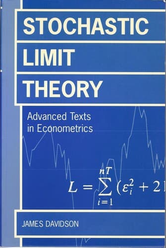 Tapa de Stochastic Limit Theory