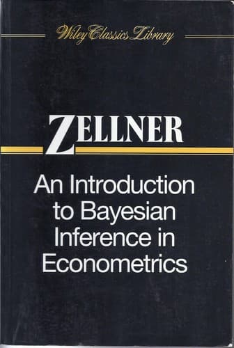Tapa de An Introduction to Bayesian Inference in Econometrics